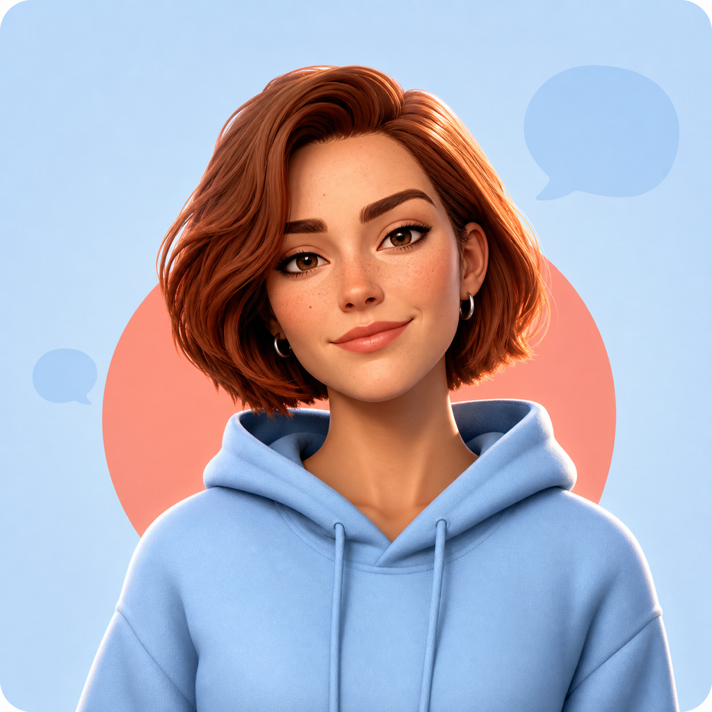Customizable demo AI persona named Maya